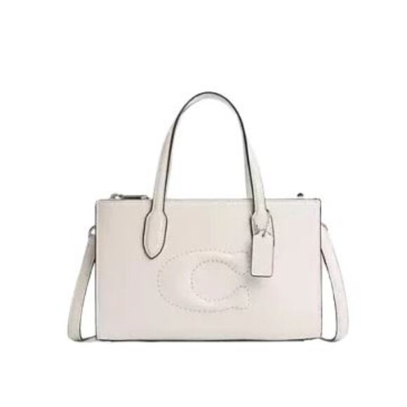 NWT Coach Nina Small Tote, Chalk